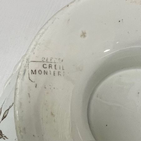 Супница Creil et Montereau 3 л Франция конец 19 века