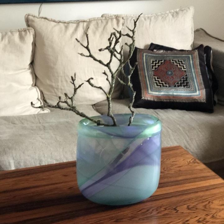 Ваза огромная хрусталь музейный экспонат