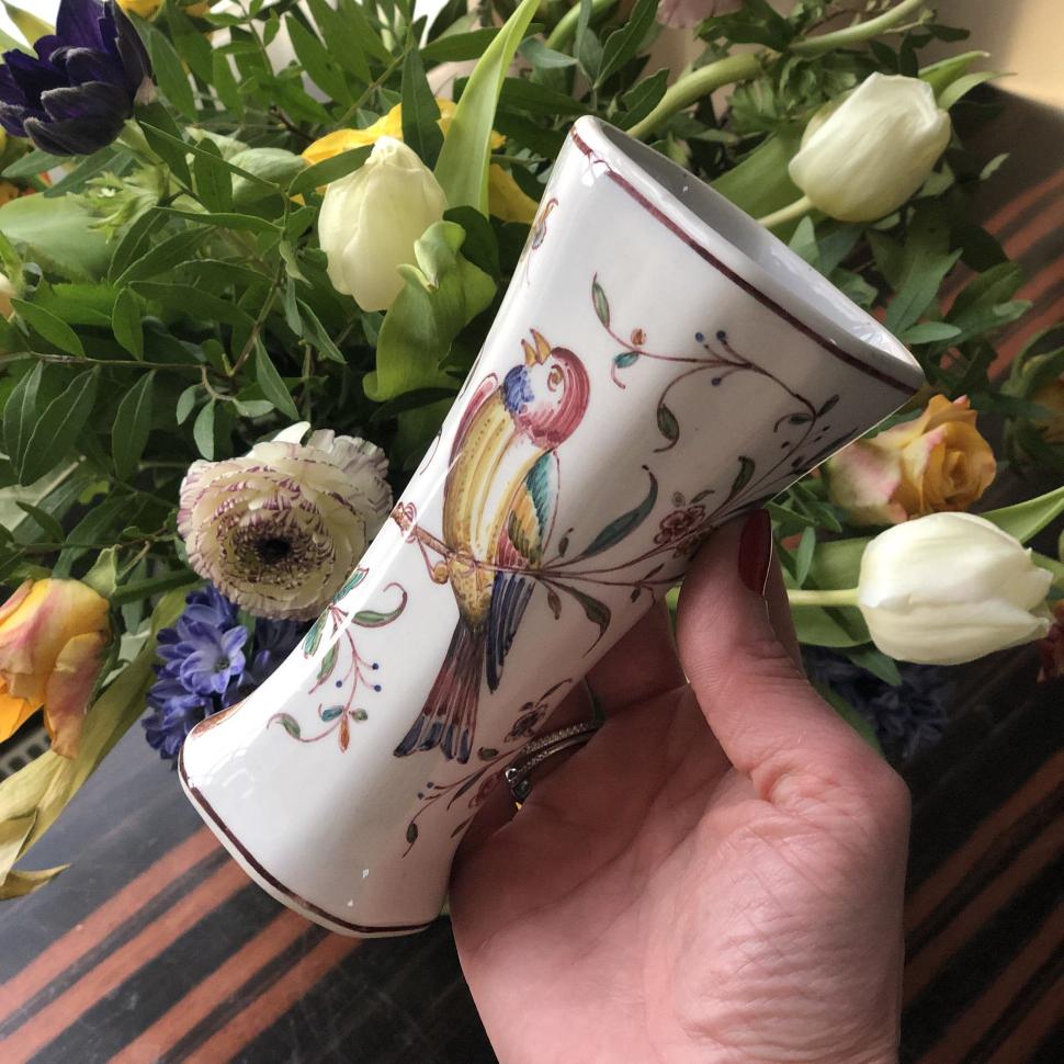 Ваза 15 см ручная роспись Португалия