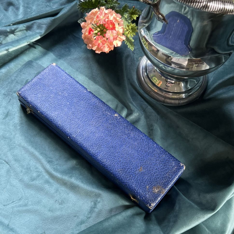 Лопатка 27 см в коробке серебро