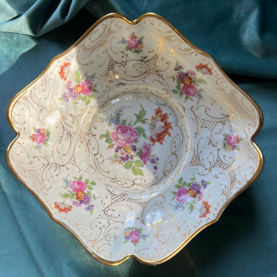 Салатник Limoges 26 см фарфор Франция