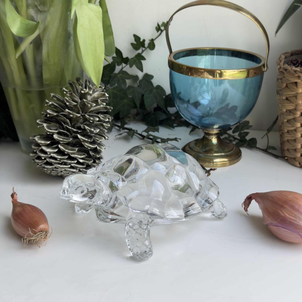 Статуэтка черепаха хрусталь 18 см Нидерланды 