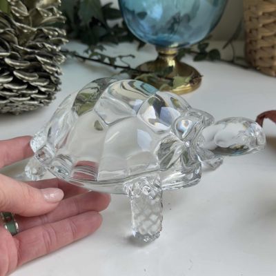 Статуэтка черепаха хрусталь 18 см Нидерланды 