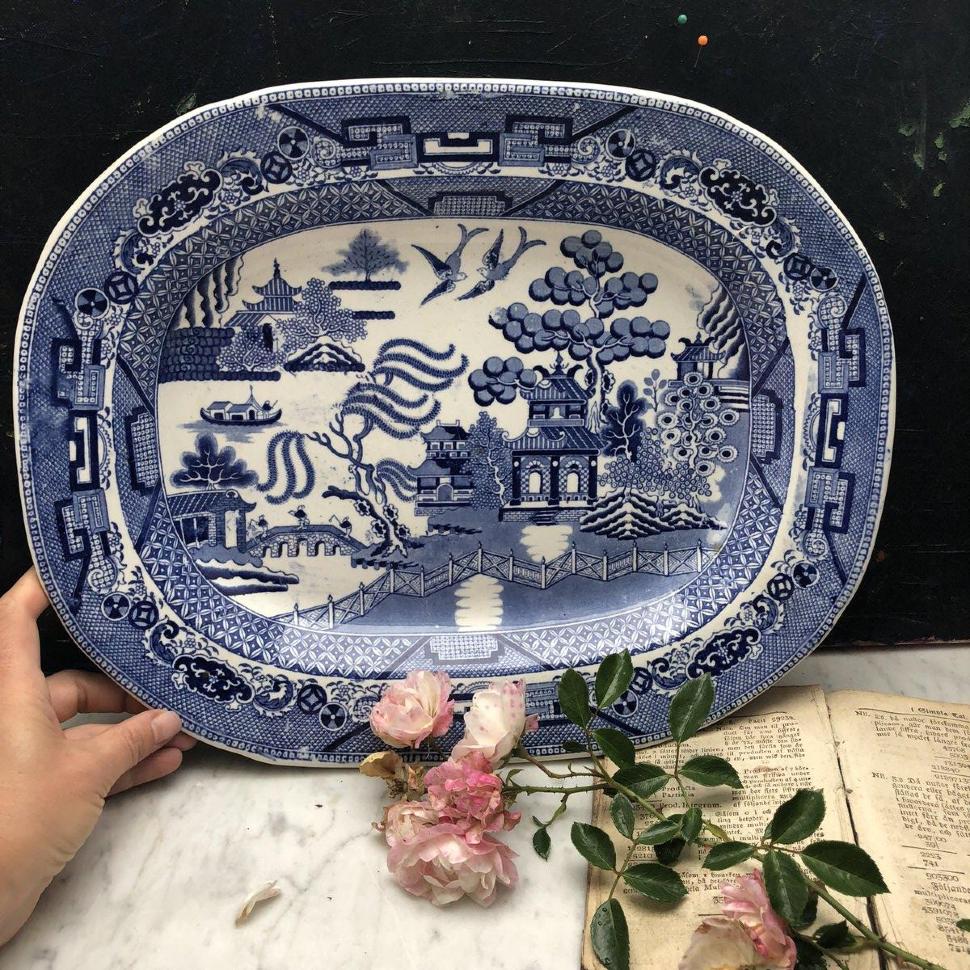 Прямоугольное блюдо Warranted Staffordshire 40 см