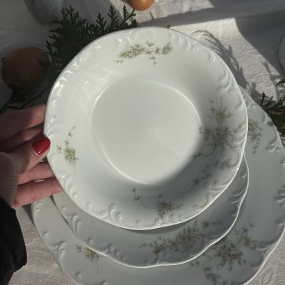 Миска для каши Rosenthal Monbijou Полевые цветы 19 см Германия 