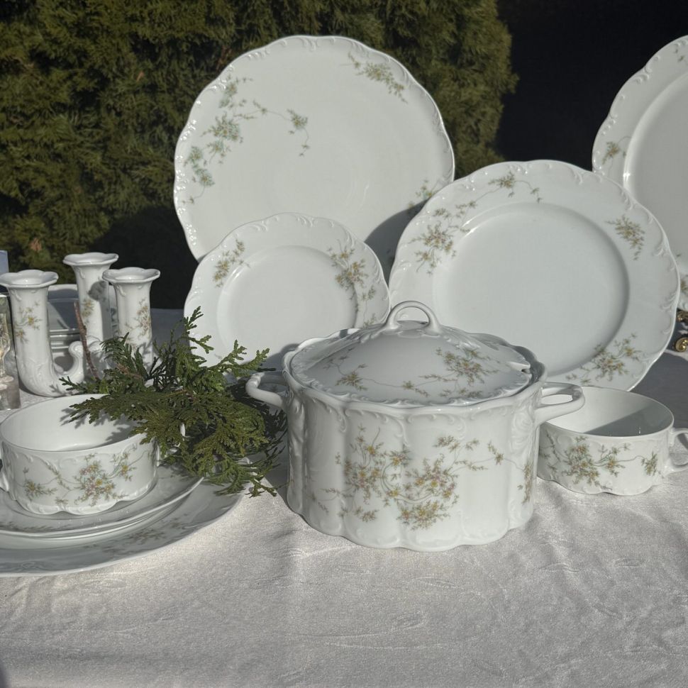 Миска для каши Rosenthal Monbijou Полевые цветы 19 см Германия 