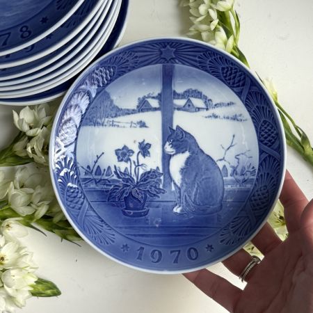 Тарелка ежегодная 1970 Royal Copenhagen Дания