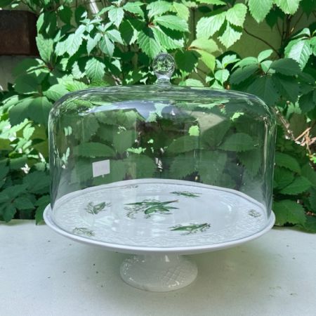 Клош большой Royal Doulton 32 см стекло Англия