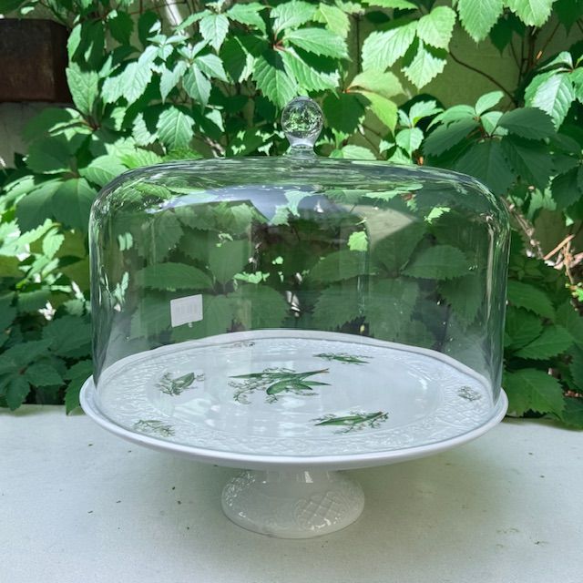 Клош большой Royal Doulton 32 см стекло Англия