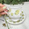 Чайная пара Queen's Bountryside Primrose 220 мл Англия  