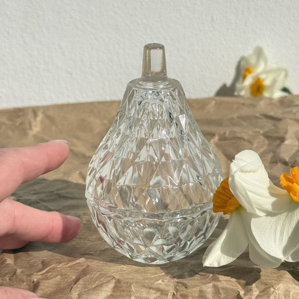 Шкатулка мини 11 см хрусталь Германия