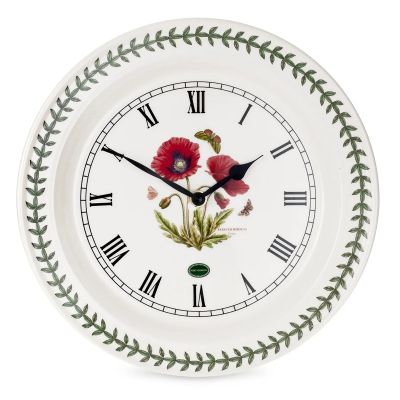 Часы Portmeirion Botanic Garden Poppy 27 см Англия уценка