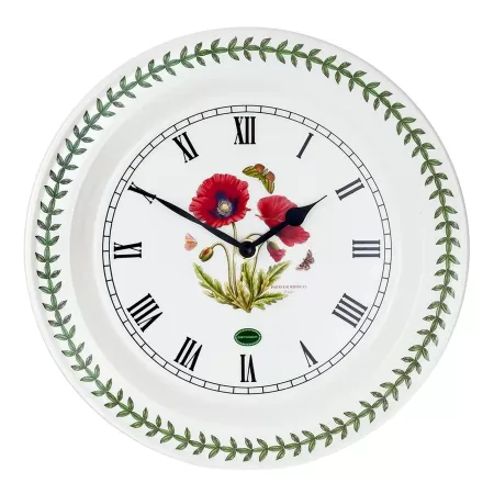 Часы Portmeirion Botanic Garden Poppy 27 см Англия уценка