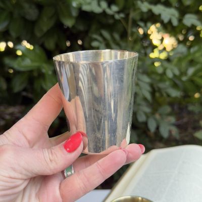 Стакан St.Medau 200 мл серебрение Франция      