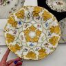 Блюдо Meissen 28 см Мейсенский цветок золочение 1924-34 г Германия