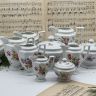 Сахарница Rosenthal Maria Classic Rose Мейсенский букет 8 см Германия