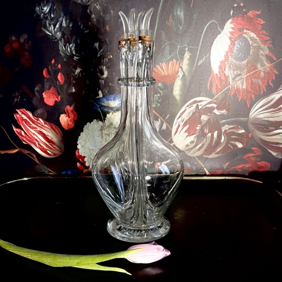 Бутылка для специй с четырьмя горлышками 27 см 