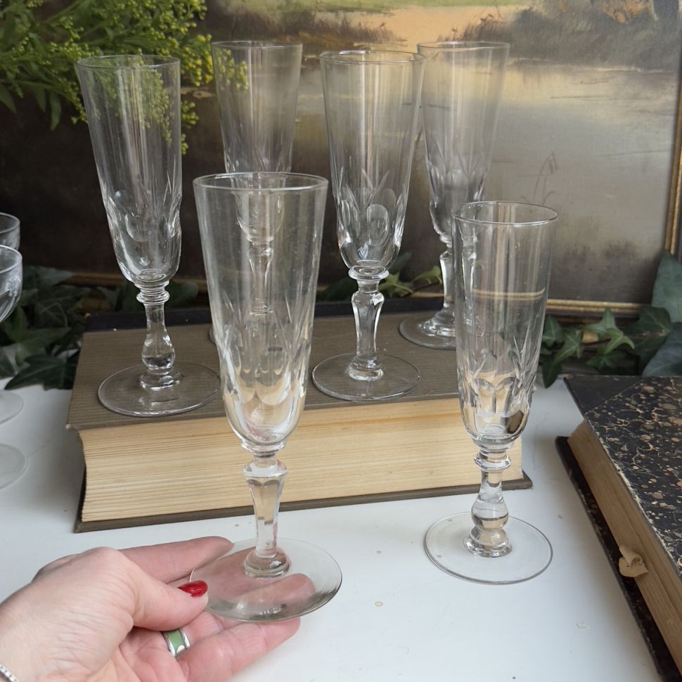 Бокал флют 120 мл хрусталь Франция