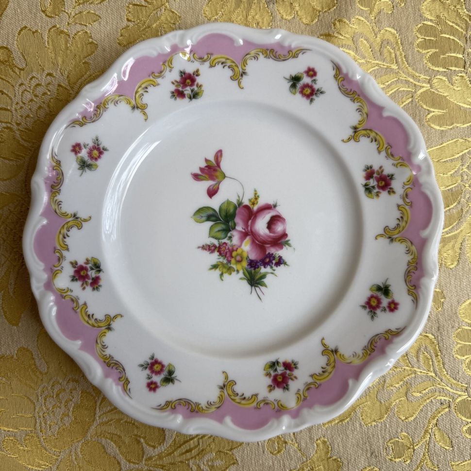 Тарелка Winterling Букет 19 см Бавария Германия