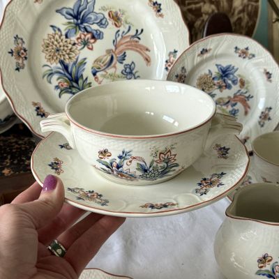 Бульонная пара Boch la Louviere Rhodes 400 мл Бельгия 2 сорт