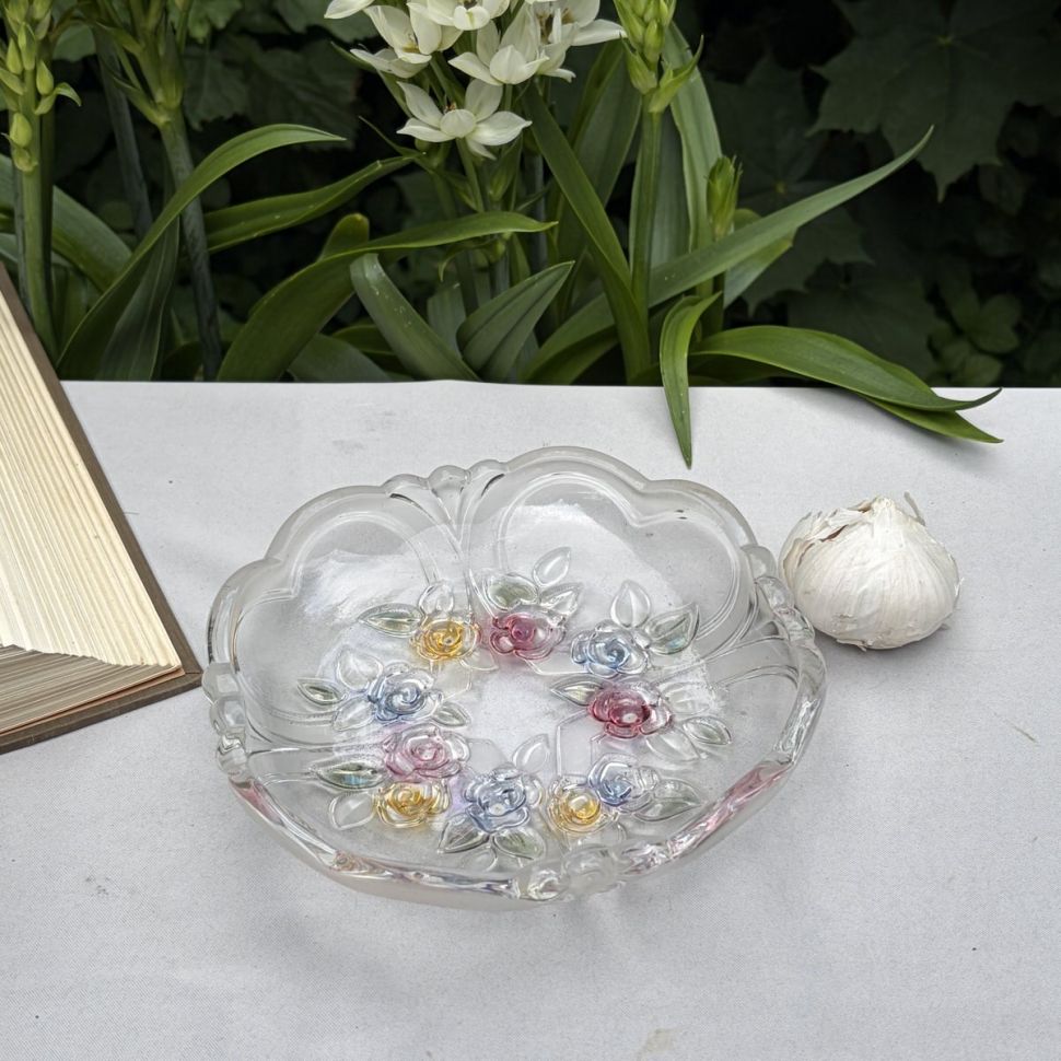 Блюдо 18 см хрусталь