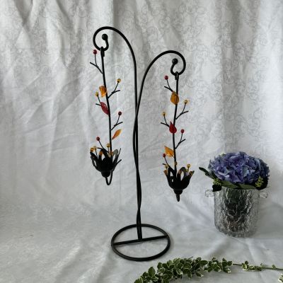 Подсвечник дизайнерский 54 см ковка