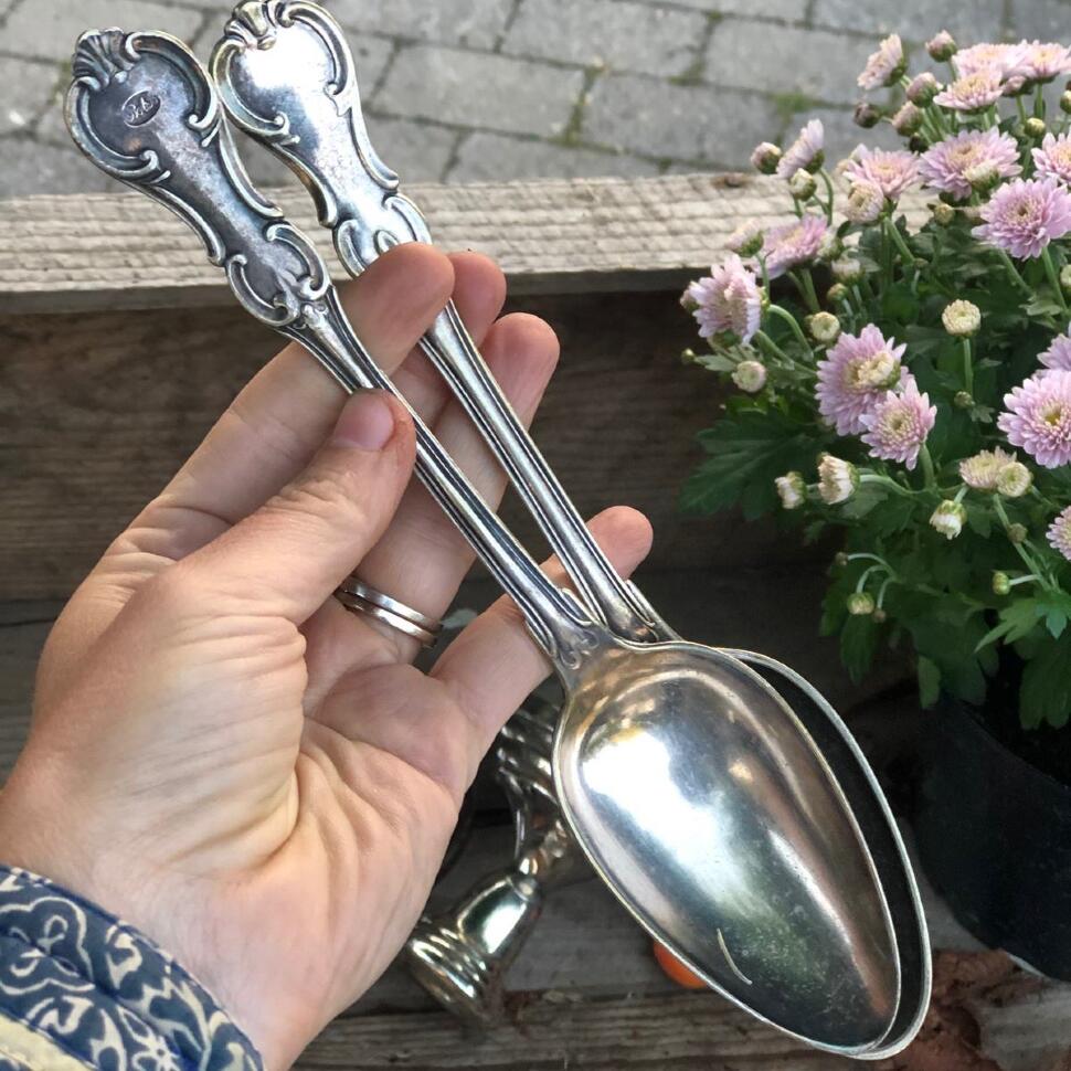 Ложка столовая 23 см мельхиор (набор 2 шт.)