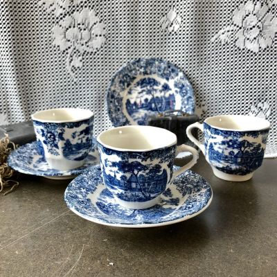 Пара кофейная Английский пейзаж