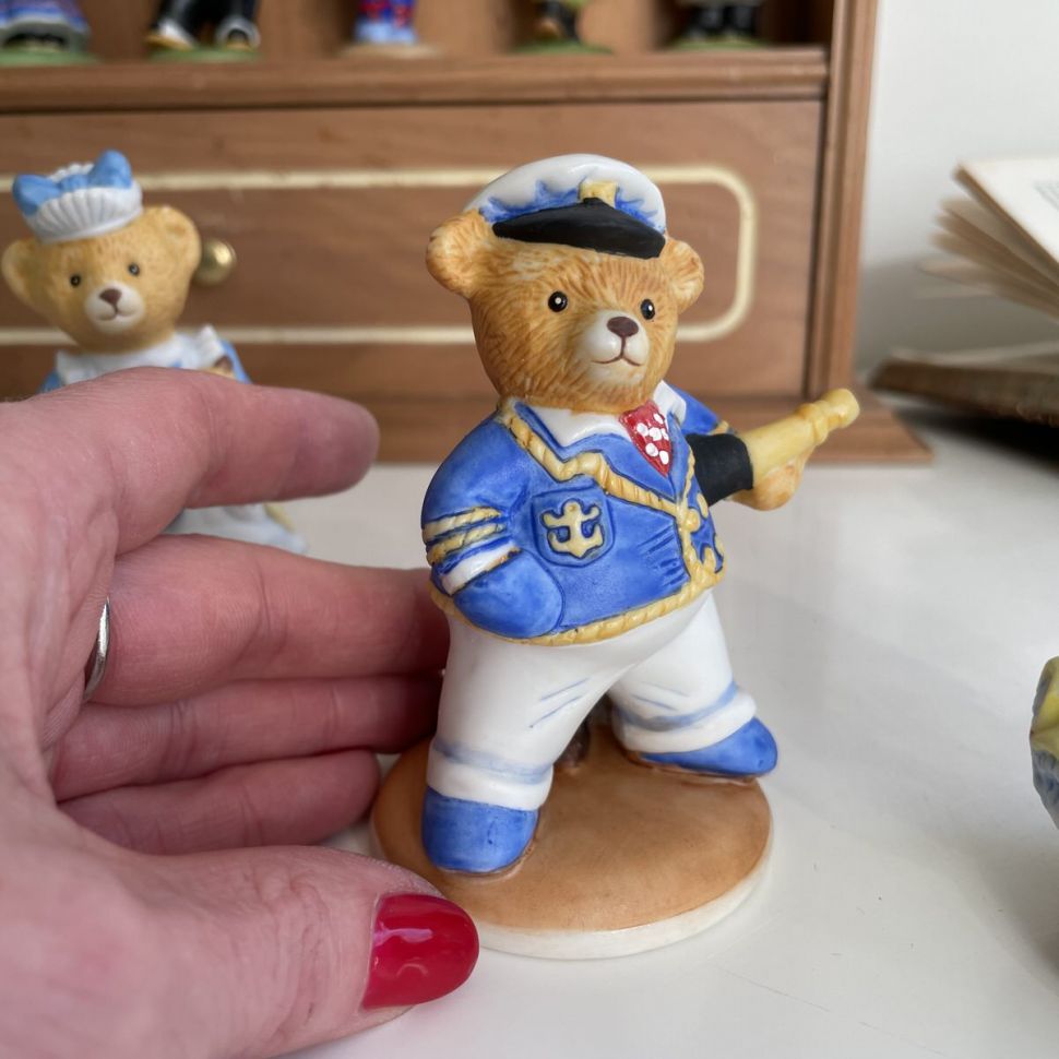 Статуэтка 9 см The Franklin Mint Commander Teddington
